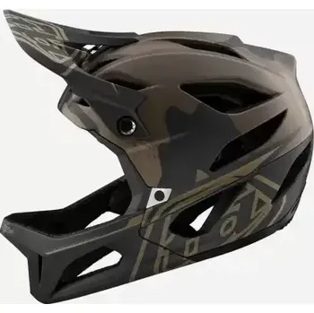Cyklistická přilba Troy Lee Designs Stage MIPS Stealth přilba Camo Olive vel. M/L (57-59 cm)