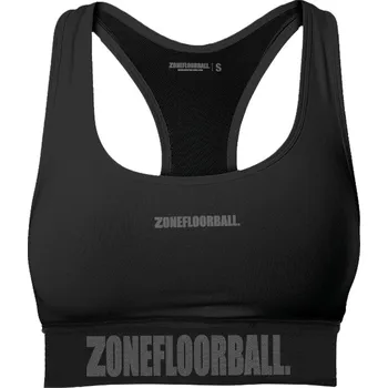 Zone floorball ESSENTIAL Sportovní podprsenka XXS, černá