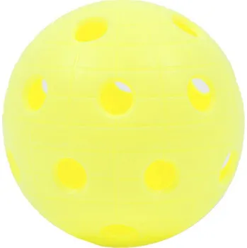 Florbalový míček Unihoc Basic CRATER Colour Florbalový míček 1 ks, bright yellow