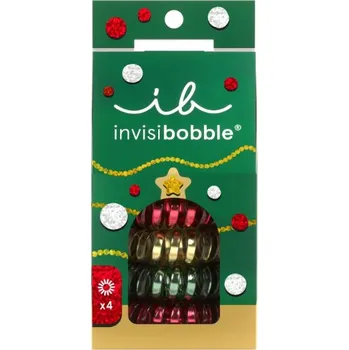 Invisibobble Jingle Spiral gumičky do vlasů s metalickými odstíny 4 ks, Jingle Spiral