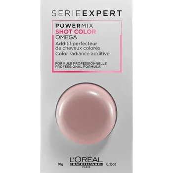 Vlasová regenerace L'Oréal Professionnel Série Expert Powermix Shot Color koncentrovaná péče pro barvené vlasy 10 g, pomačkaný obal