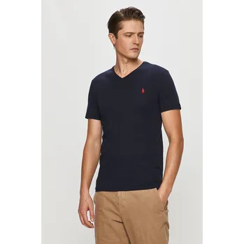 Pánské tričko Polo Ralph Lauren - Tričko 710671453091 námořnická modř 59X, vel. L