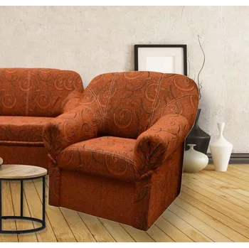 Křeslo FALCO Křeslo Bospor oranžová kola