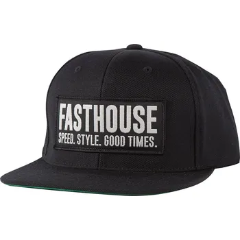 Fasthouse Blockhouse Hat Black 6011-0000