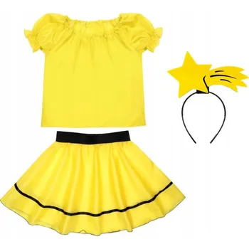 Karnevalový kostým KOSTÝM HVĚZDA BETLÉMSKÁ BETLÉM 98-110 4 díly