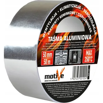 Lepicí páska MOTIVE hliníková páska 50mm x 25m