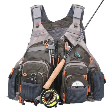 Rybářské oblečení Maxcatch rybářšká vesta V-Mesh Series