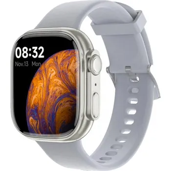 Chytré hodinky CARNEO Zephyr Ultra mini HR+/Silver/Sport Band/Blue-Gray 8588009299516