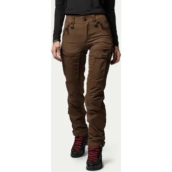 Dámské kalhoty Dámské pohodlné turistické kalhoty Beyond Nordic V2 - Sepia Brown Velikost: L