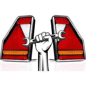 Přívěs FRISTOM Příplatek za dvě LED světla pro přívěsy Debon a Cheval Liberté