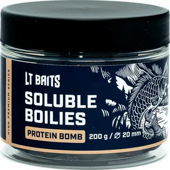 Nástraha Rozpustné Boilies LT Baits Protein Bomb 20 mm / 200 g