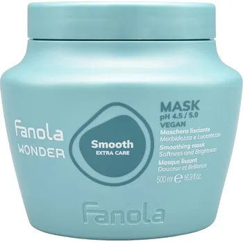 Vlasová regenerace Fanola Wonder Smooth Mask uhlazující maska pro nepoddajné vlasy 500 ml