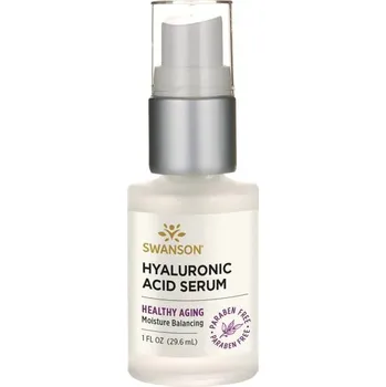 Vlasová regenerace Swanson Hyaluronic Acid Serum hyaluronové sérum 29,6 ml