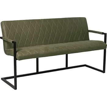 LABEL51 jídelní lavice DENMARK zelená Color: Army green UK-30.296