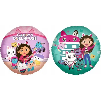 Balónek FÓLIOVÝ BALÓNEK GÁBININ KOUZELNÝ DOMEK NAROZENINY 45 cm