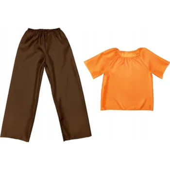 Karnevalový kostým KOSTÝM PODZIM PÁN PODZIM HNĚDÝ 98-110 2dílný