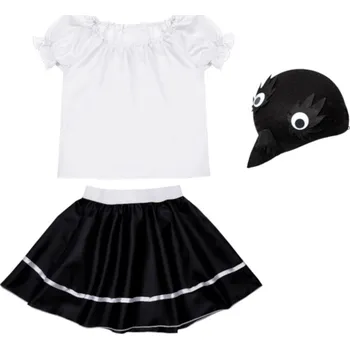 Karnevalový kostým KOSTÝM VLAŠTOVKA JARO STRAKA ČEPICE KOSTÝM VLAŠTOVKY NA PLES PODZIM 134-140 3 díly