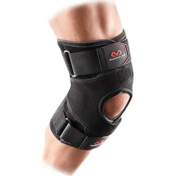McDavid 4203 VOW™ Knee Wrap With Stays And Straps Ortéza na koleno S, černá