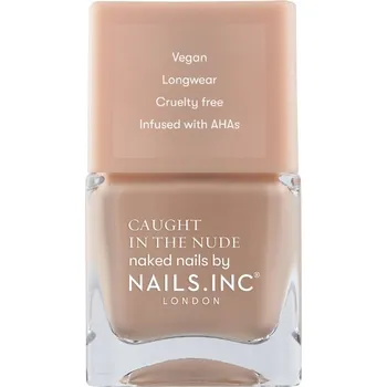 Přípravek na nehty Nails Inc. London Caught In The Nude veganský lak na nehty v nude odstínech 14 ml, Mykonos Beach