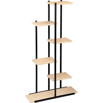 Stojan na květiny Stojan na květiny IKER vanilla craft/černý