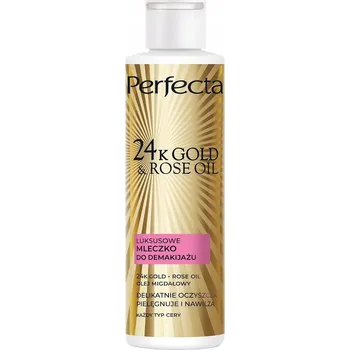 Perfecta 24K Gold & Rose Oil Luxusní odličovací mléko 200 Ml