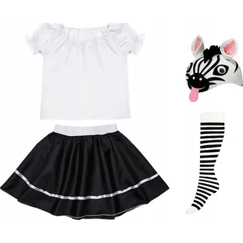 Karnevalový kostým Kostým Zebra pl vel. 12 8