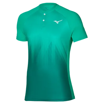 Běžecké oblečení Běžecké tričko Mizuno Shadow Polo 62GA101234 Velikost textilu: M