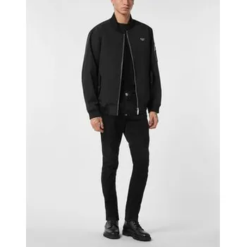 Pánský bomber PHILIPP PLEIN Bunda bomber 25601 Černá Regular Fit S