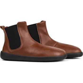 Dámská zimní obuv Ahinsa shoes Dámské boty Comfort Chelsea 2.0 hnědé 40