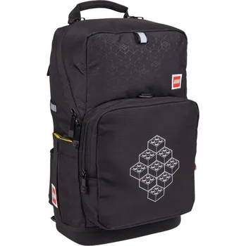 Dětský batoh školní batoh LEGO BAGS Bricks, Optimo Plus 20 černá