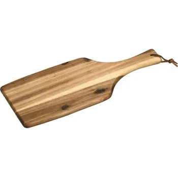 Kuchyňské prkénko Prkénko na krájení BREWLY 42x17 cm z masivu hnědý