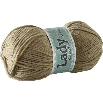 Příze Příze Lady de luxe 1108 béžová