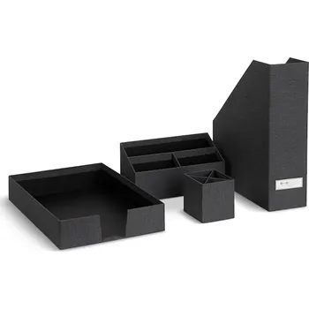 Psací stůl Sada organizérů na psací stůl Bigso Box of Sweden 6154C6839.99 černá 99X