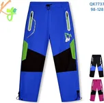 Kugo Šusťákové kalhoty voděodolné - 98–128 Barva: Modrá, Velikost: 98