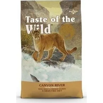 Krmivo pro kočku TASTE OF THE WILD Cat Canyon River Feline 6,6 kg + Překvapení pro kočku