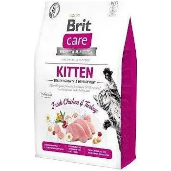 Krmivo pro kočku Brit Care Cat Grain Free Kitten Healthy Growth & Development 7 kg + PŘEKVAPENÍ ZDARMA !!!
