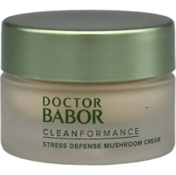 Babor Doctor Cleanformance Stress Defense Mushroom Cream lehký krém zvyšující odolnost pokožky 15 ml
