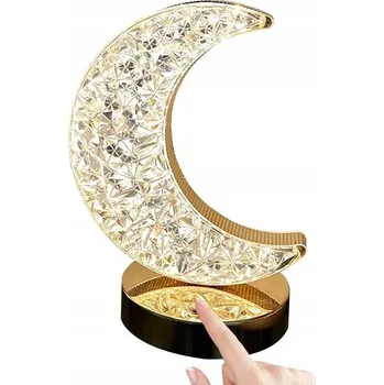Lampička NOČNÍ LAMPA lampa Moon KŘIŠŤÁL LED RGB USB