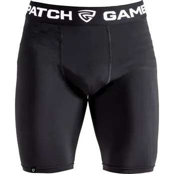 Game Patch Compression shorts Kompresní šortky XL, černá