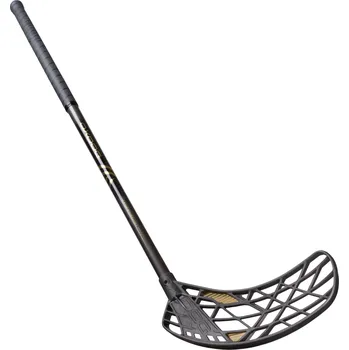 Florbal Oxdog EXTREMEFAST HST 27 GR ROUND MBC2 Florbalová hůl grey / gold, Levá (levá ruka dole), 101cm (=111cm)