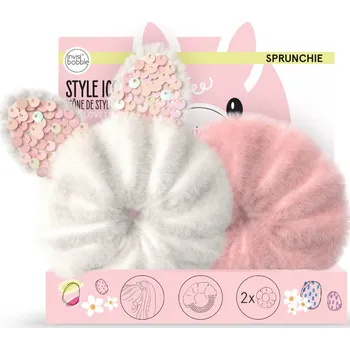 Invisibobble Easter Cotton Candy dárková sada látkových gumiček do vlasů 2 ks, Easter Cotton Candy