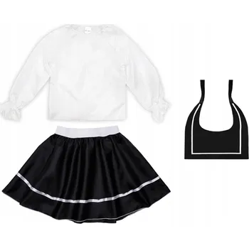 Dámská halenka SLAVNOSTNÍ OBLEK SUKNĚ A HALENKA 134-140 3 díly