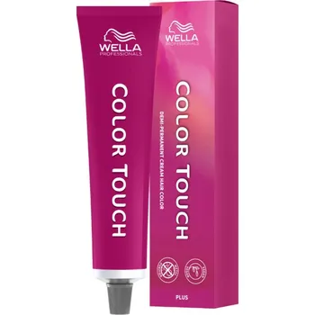 Barva na vlasy Wella Professionals Color Touch Plus Vegan demi-permanentní barva na vlasy 60 ml, 55/07 Light Brown Natural Brown