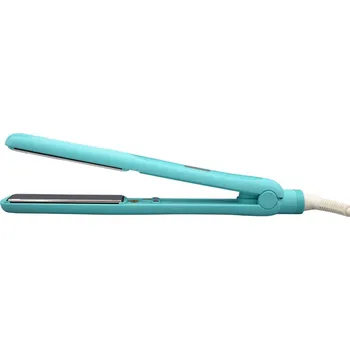 Žehlička na vlasy MoroccanOil Perfectly Polished Titanium Flat Iron žehlička na vlasy Modrá