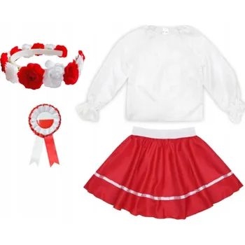 Karnevalový kostým KOSTÝM NÁRODNÍ SUKNĚ HALENKA 98-110 4el