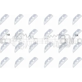 Hnací hřídel - poloosa NTY NPW-PE-125