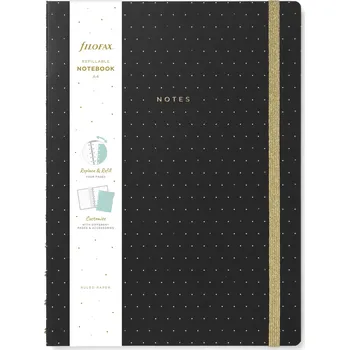 Diář FX Notebook Moonlight, A4, černý