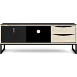 TVI TV stolek Stubbe 88206 černá mat/dub sonoma