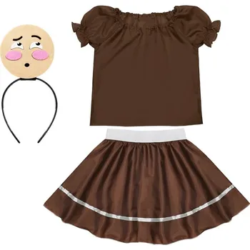 Karnevalový kostým KOSTÝM EMOCE HANBA SUKNĚ ČELENKA 98-110 4el