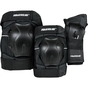 Florbalový chránič Powerslide Standard Men Set Sada chráničů M